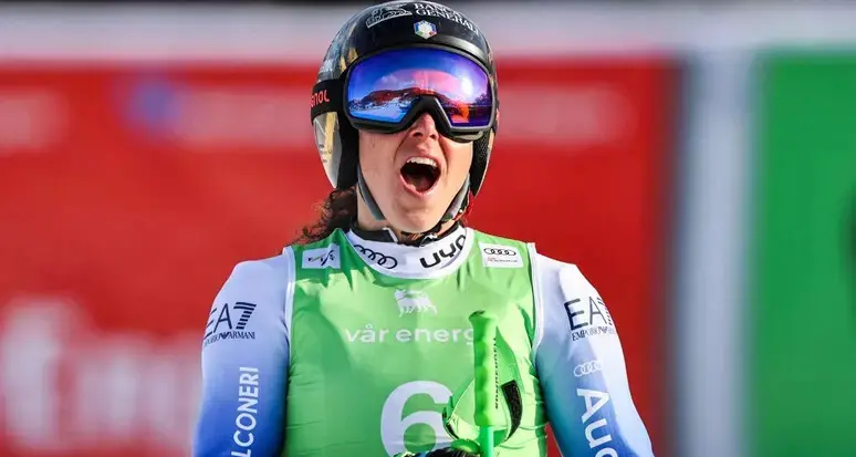 Federica Brignone trionfa nello slalom di Åre e allunga in Coppa del mondo