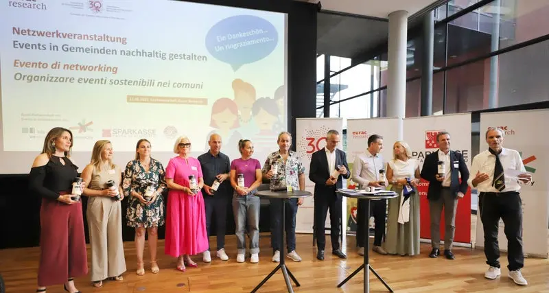 Eventi sostenibili, l’Alto Adige fa scuola: esperti e istituzioni a confronto all’Eurac Research