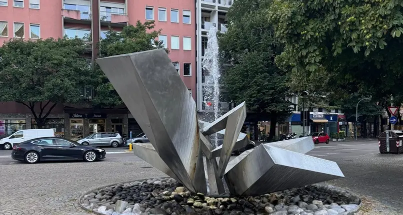 Piazza Verdi, bici più sicure e fontana di nuovo attiva