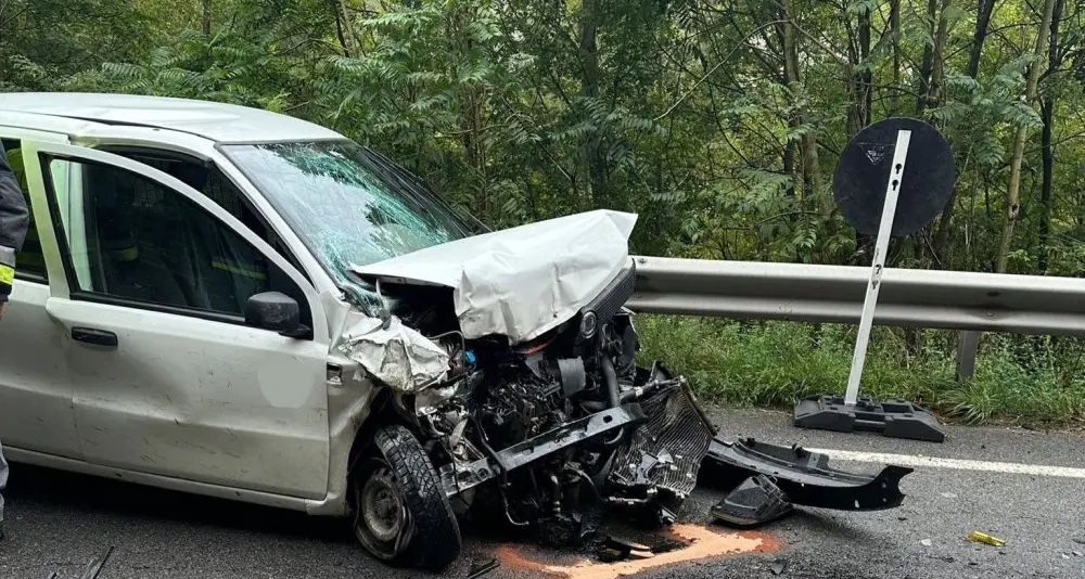 Scontro sulla statale del Brennero a Campodazzo, tre feriti