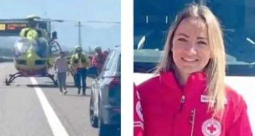 Schianto in A22, il ferito soccorso da Chiara Feltrin