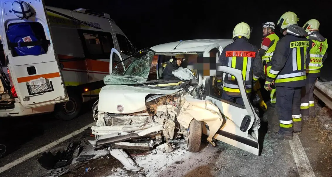 Scontro a Valdaora: due feriti gravi sulla strada della Pusteria