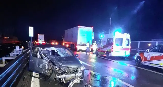 Incidente sull’autostrada a Chiusa: quattro feriti nella notte
