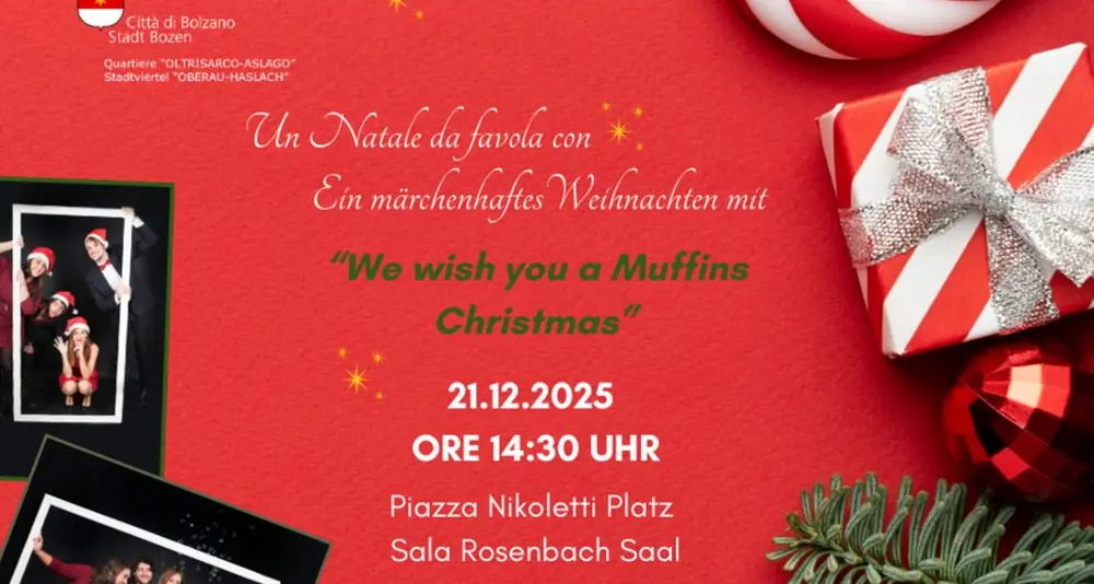 Festa di Natale a Oltrisarco tra concerti, animazione e associazioni
