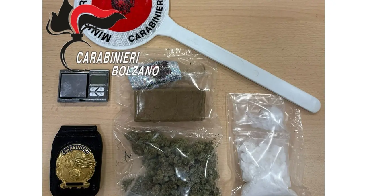 Scoperto bazar della droga a Bolzano: arrestato uno spacciatore
