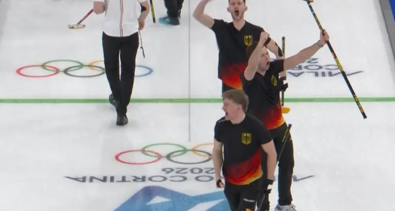 Prima sconfitta per l'Italia del curling: la Germania vince all'extra end
