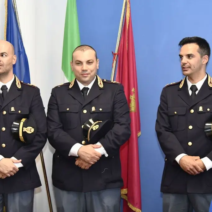 Tre nuovi commissari in servizio alla Questura di Bolzano