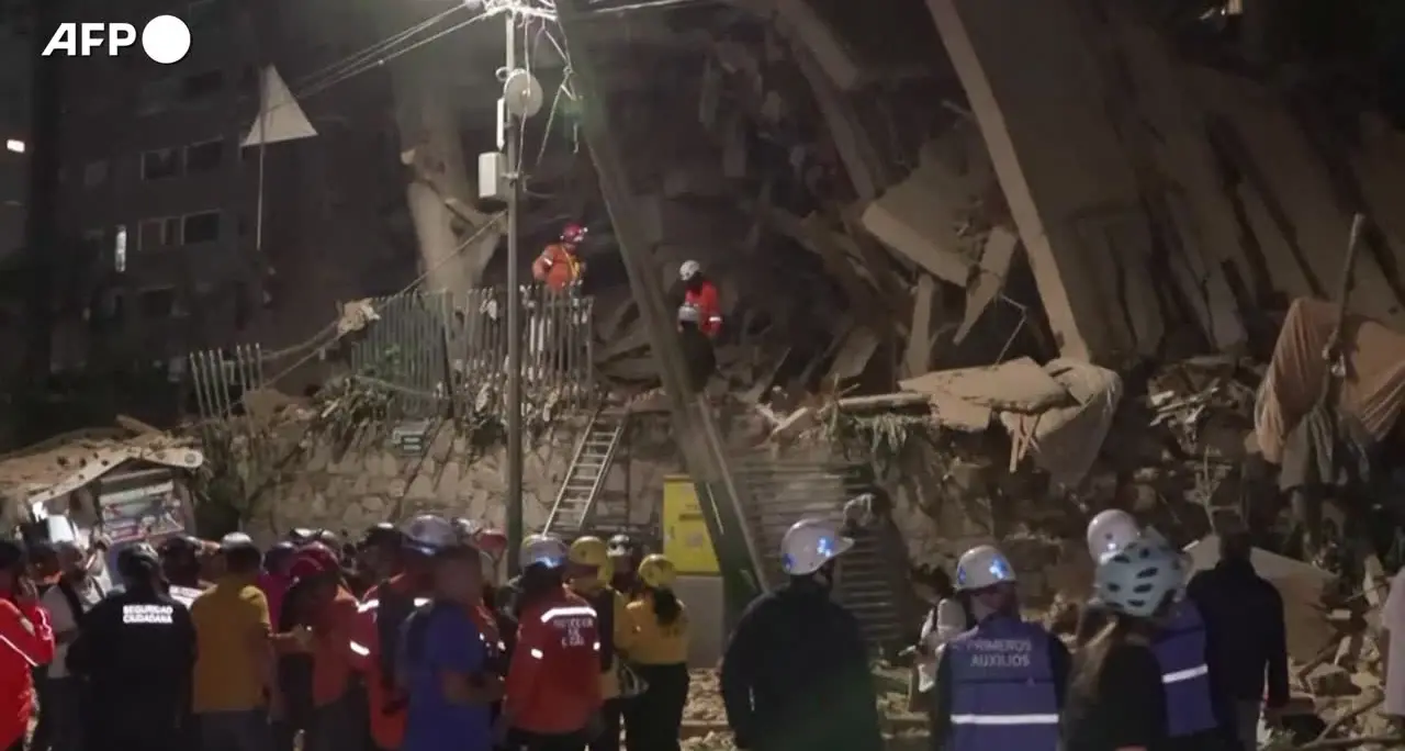 Terremoto in Venezuela, decine gli edifici crollati nella capitale