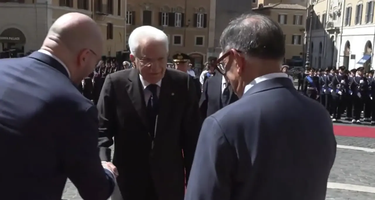 Mattarella a Montecitorio per le celebrazioni degli 80 anni della Costituente