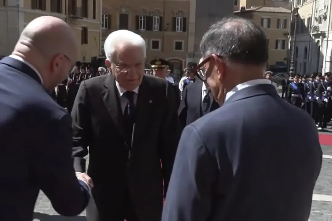 Mattarella a Montecitorio per le celebrazioni degli 80 anni della Costituente
