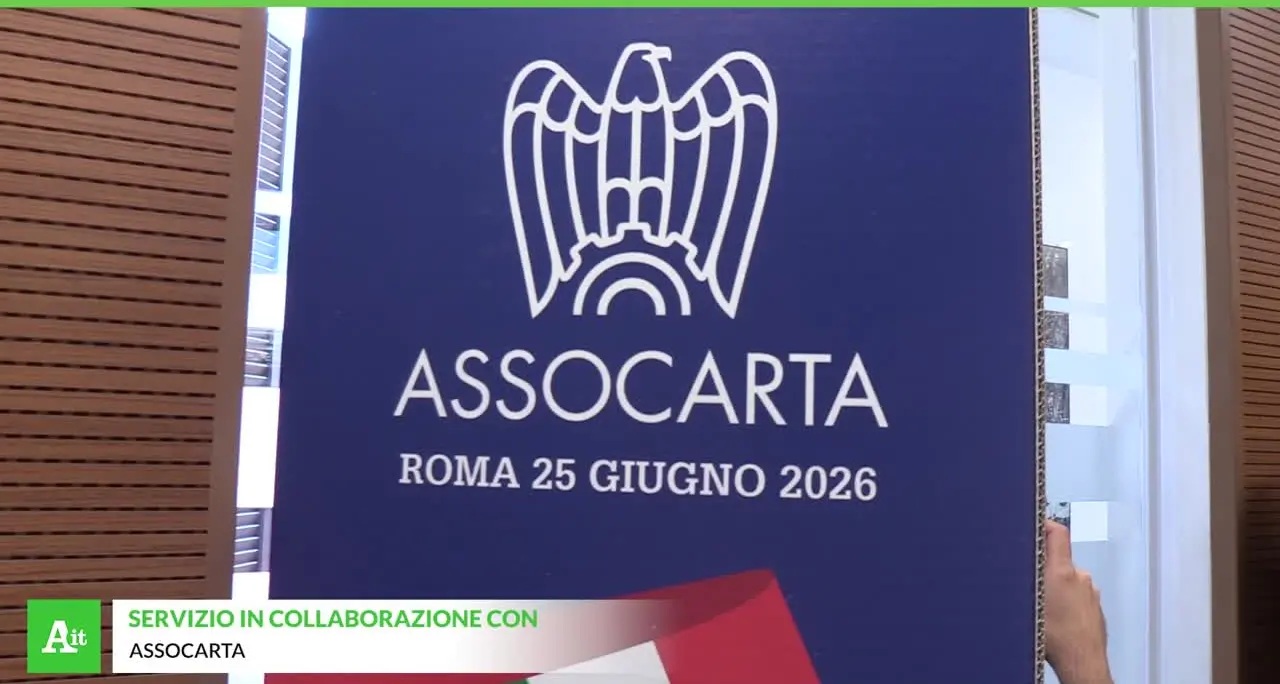 Assocarta, nel 2025 produzione carta cala del 2,2%, importazioni +7,5%