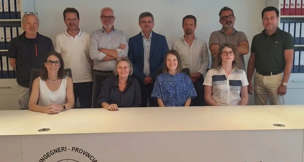 Bolzano, Rudi Bertagnolli nuovo presidente dell'Ordine degli Ingegneri