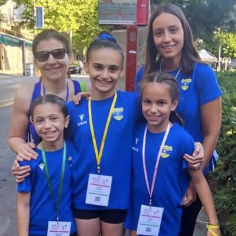 Gymlab protagonista a Ginnastica in Festa con le giovani atlete