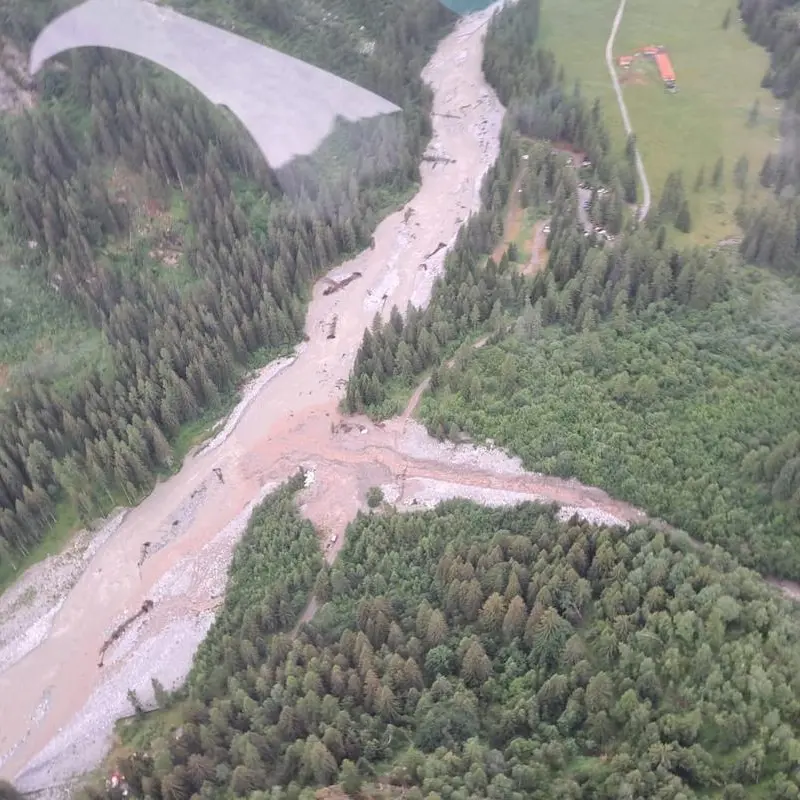 Val Genova, prosegue l'emergenza: strada chiusa fino a lunedì 29 giugno