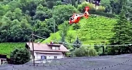 Maltempo in Alto Adige, persone recuperate dai vigili del fuoco