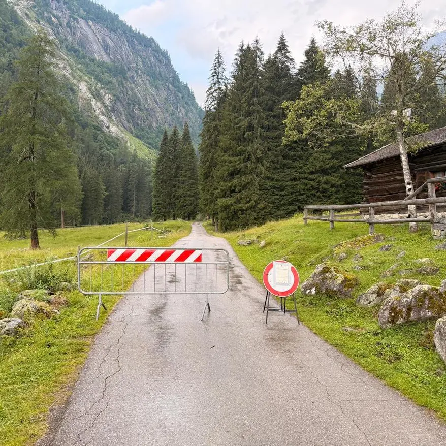Val Genova, la strada riapre giovedì 2 luglio: resta il monitoraggio meteo