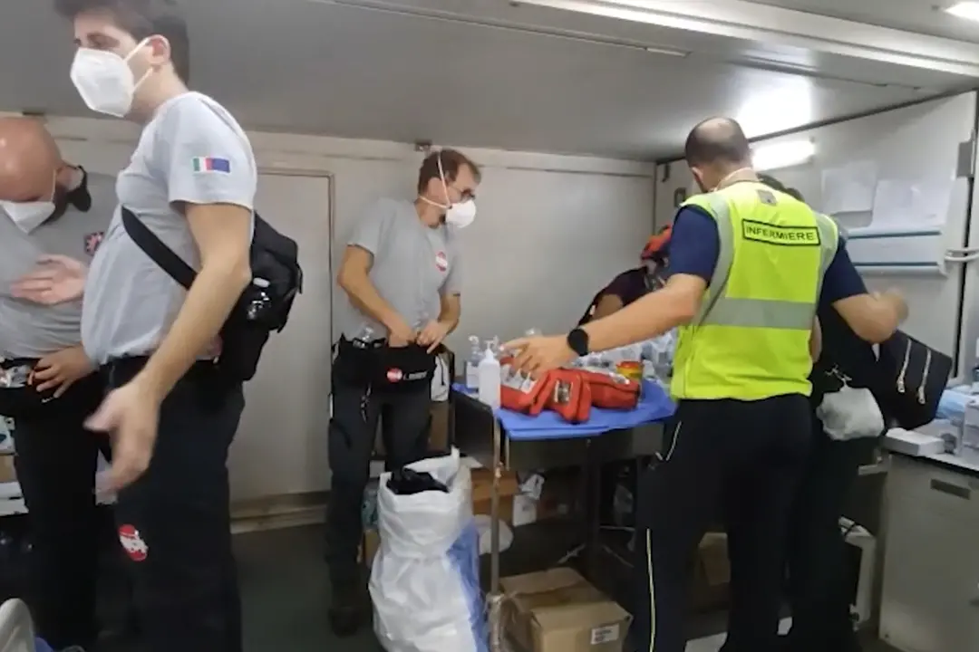 Venezuela, ambulatori dei medici italiani in strada a Caraballeda