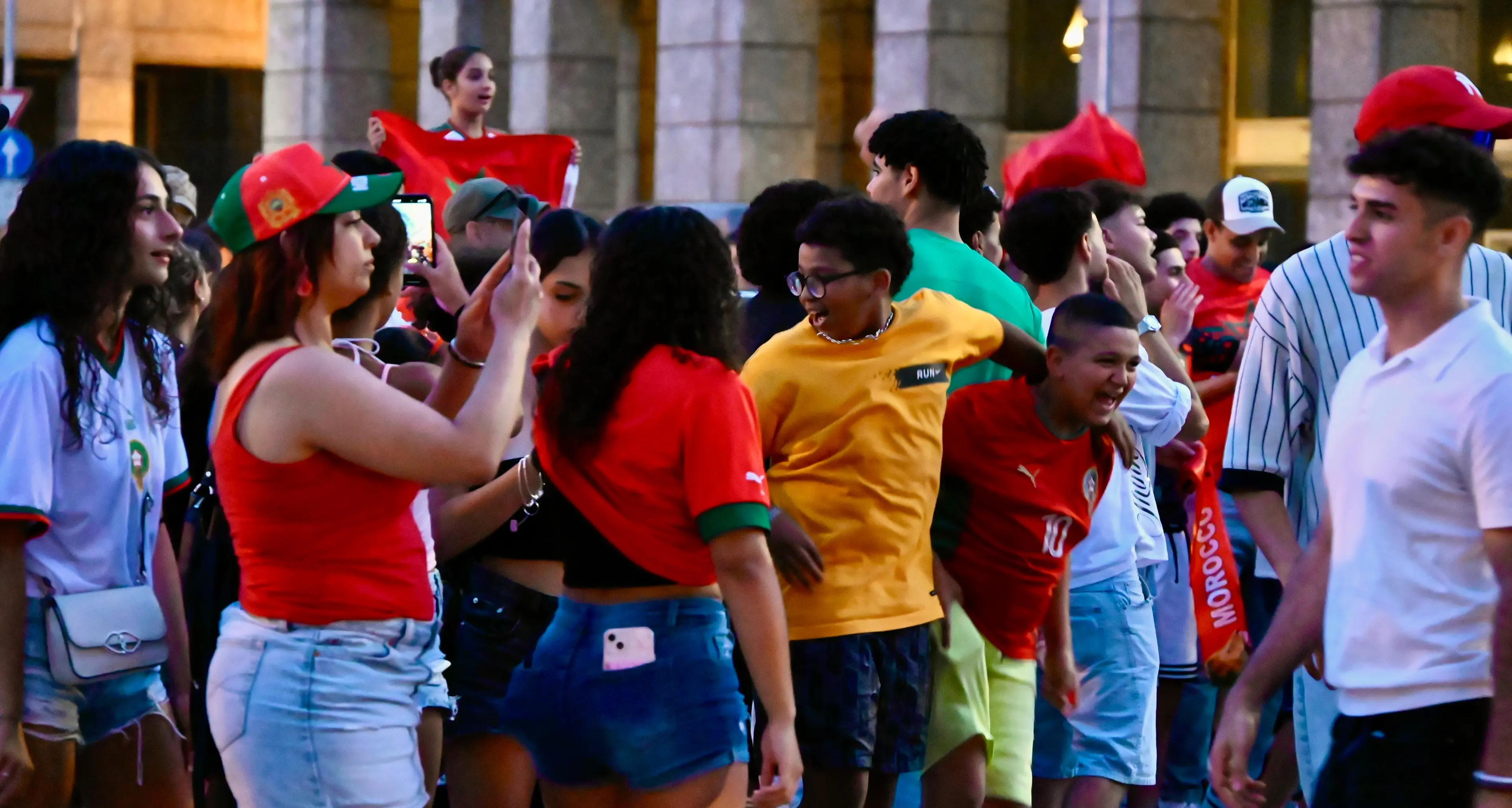 Il Marocco vola ai quarti e Bolzano si colora di rosso