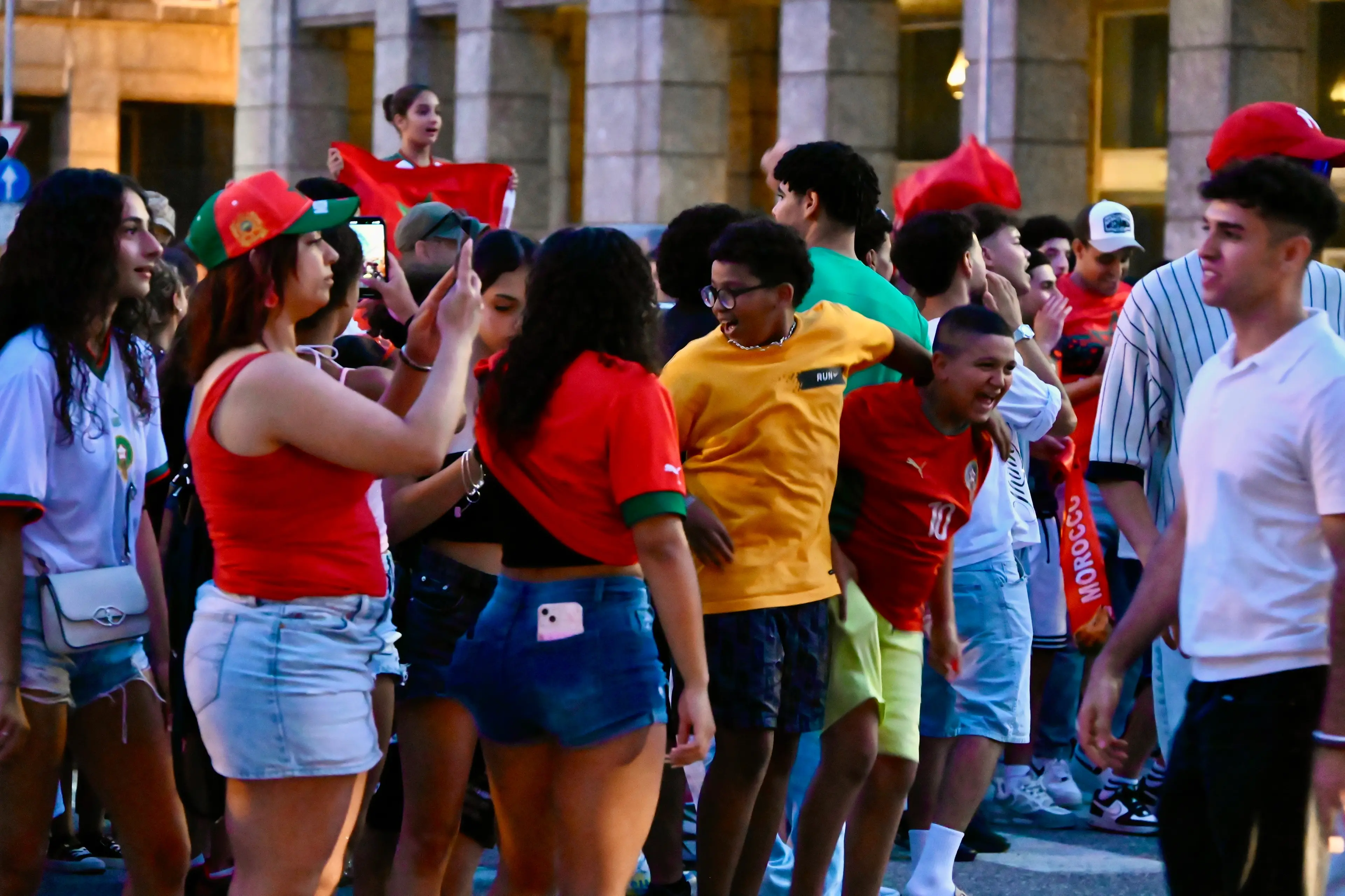 Il Marocco vola ai quarti e Bolzano si colora di rosso