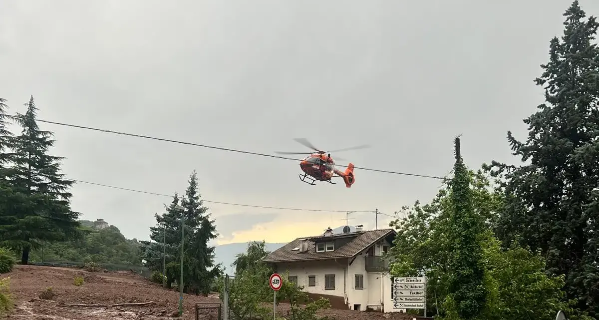 Frana a Merano, raccolta fondi per aiutare le famiglie colpite