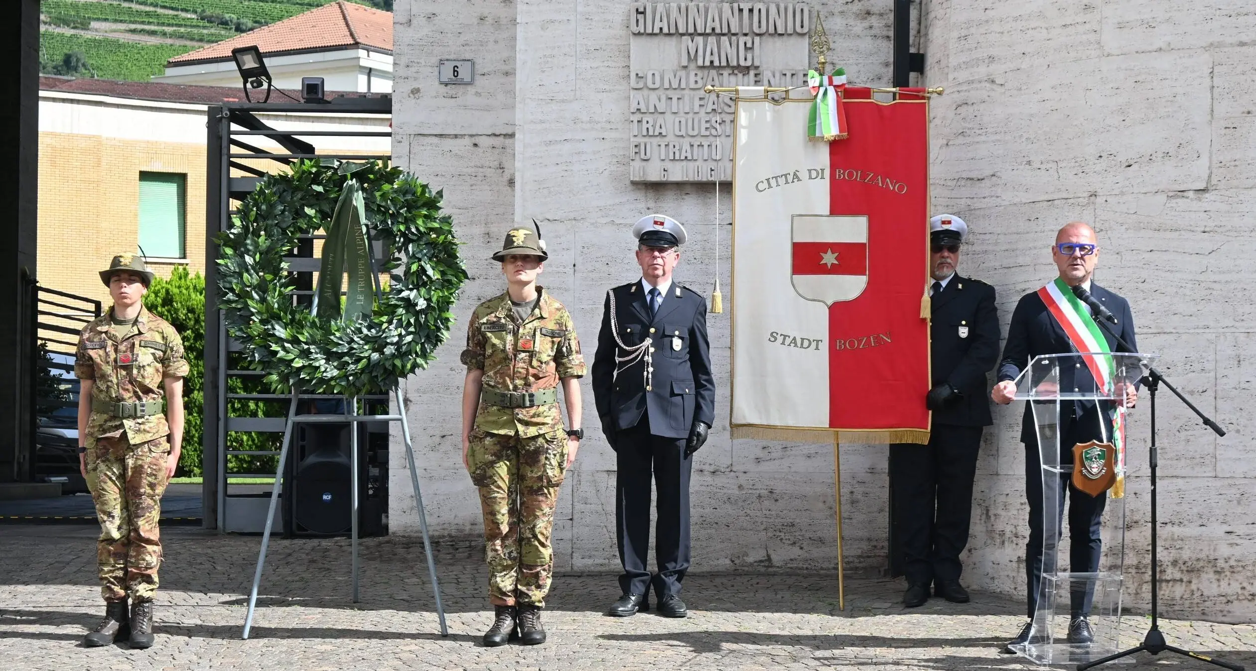 Bolzano ricorda Giannantonio Manci a 82 anni dalla morte: \"Esempio di coraggio e libertà\"