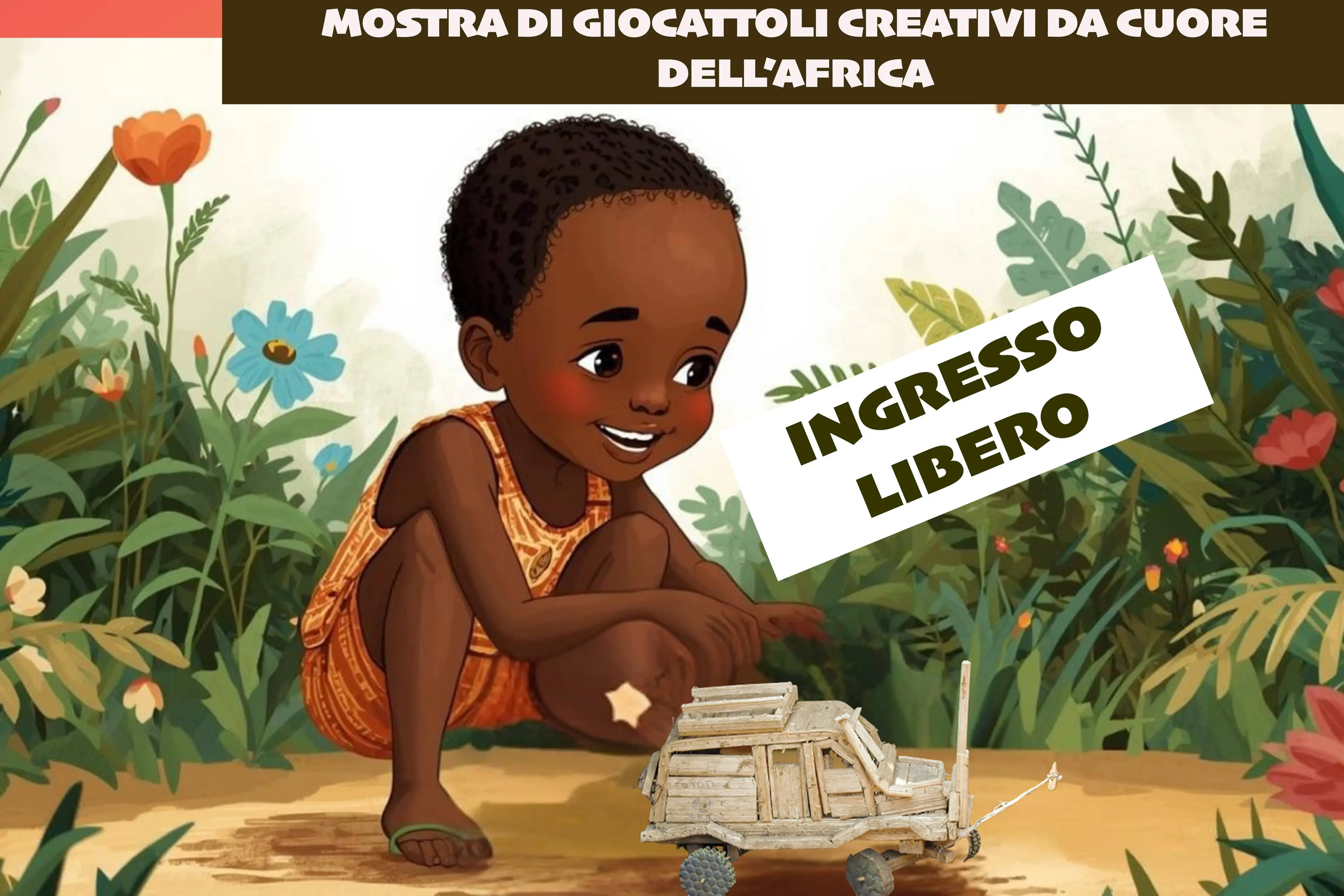 Bolzano, in Municipio la mostra \"L'Africa che gioca\": creatività e riuso raccontati dai bambini