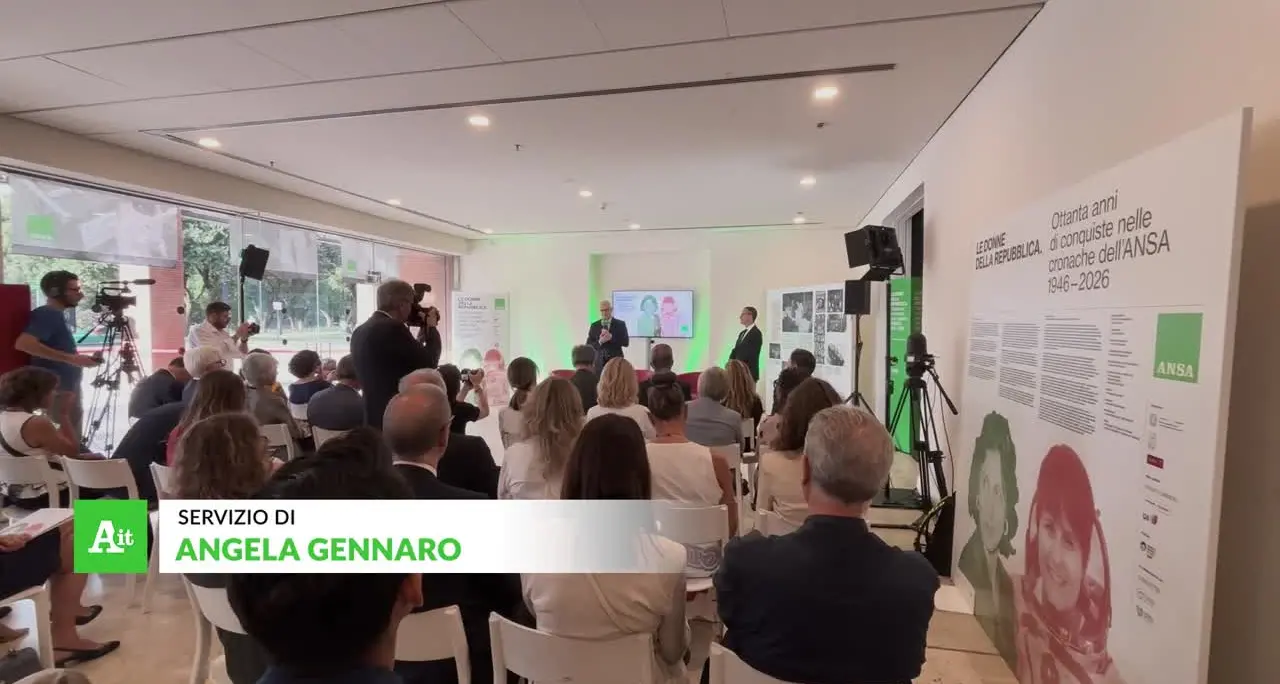Sbarca all’Auditorium a Roma la mostra ANSA “Le donne della Repubblica”