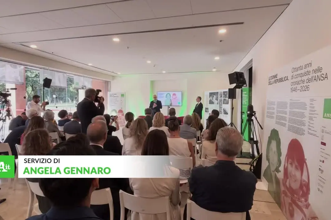 Sbarca all’Auditorium a Roma la mostra ANSA “Le donne della Repubblica”