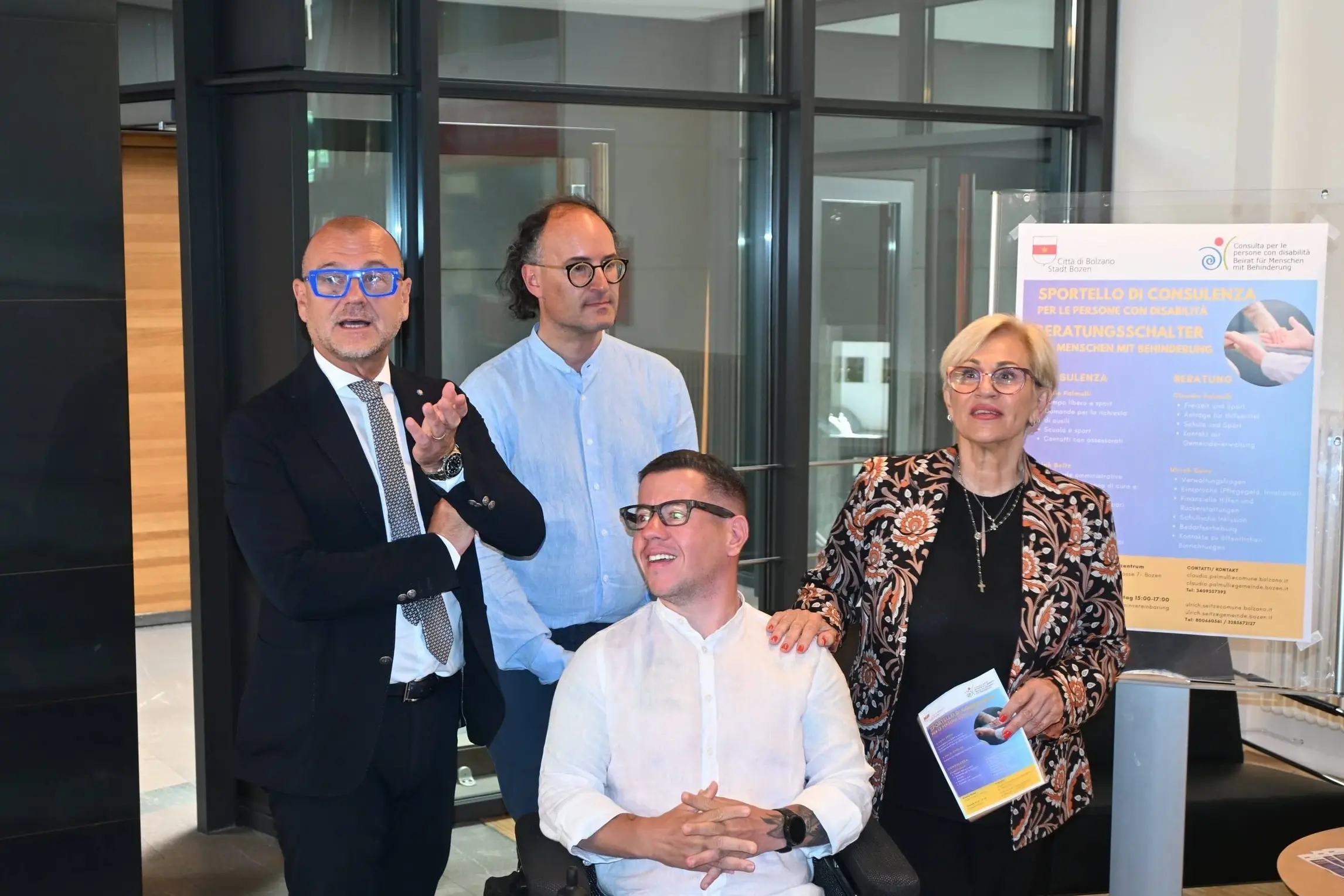 In municipio a Bolzano lo Sportello per le persone con disabilità
