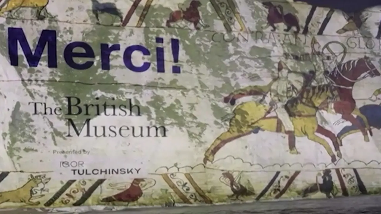 L'Arazzo di Bayeux arriva a Londra, il British Museum ringrazia la Francia