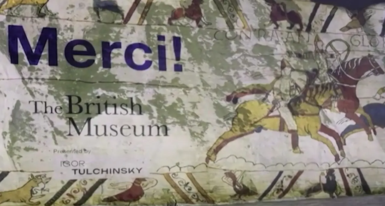 L'Arazzo di Bayeux arriva a Londra, il British Museum ringrazia la Francia
