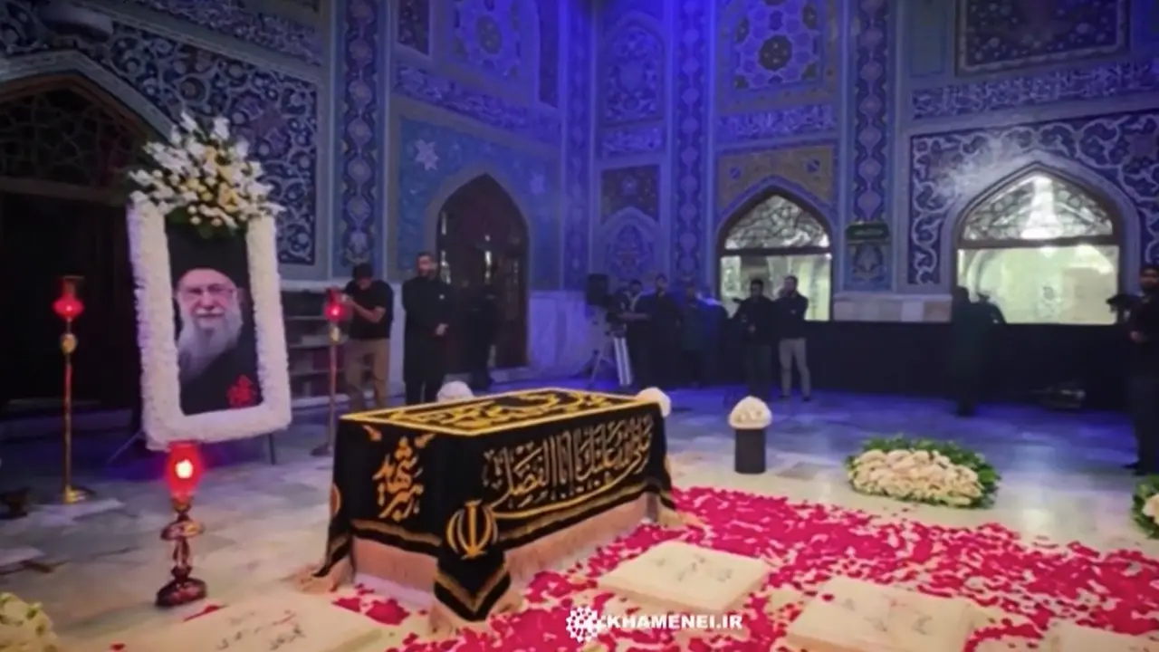 Iran, la tomba della guida suprema Ali Khamenei a Mashhad