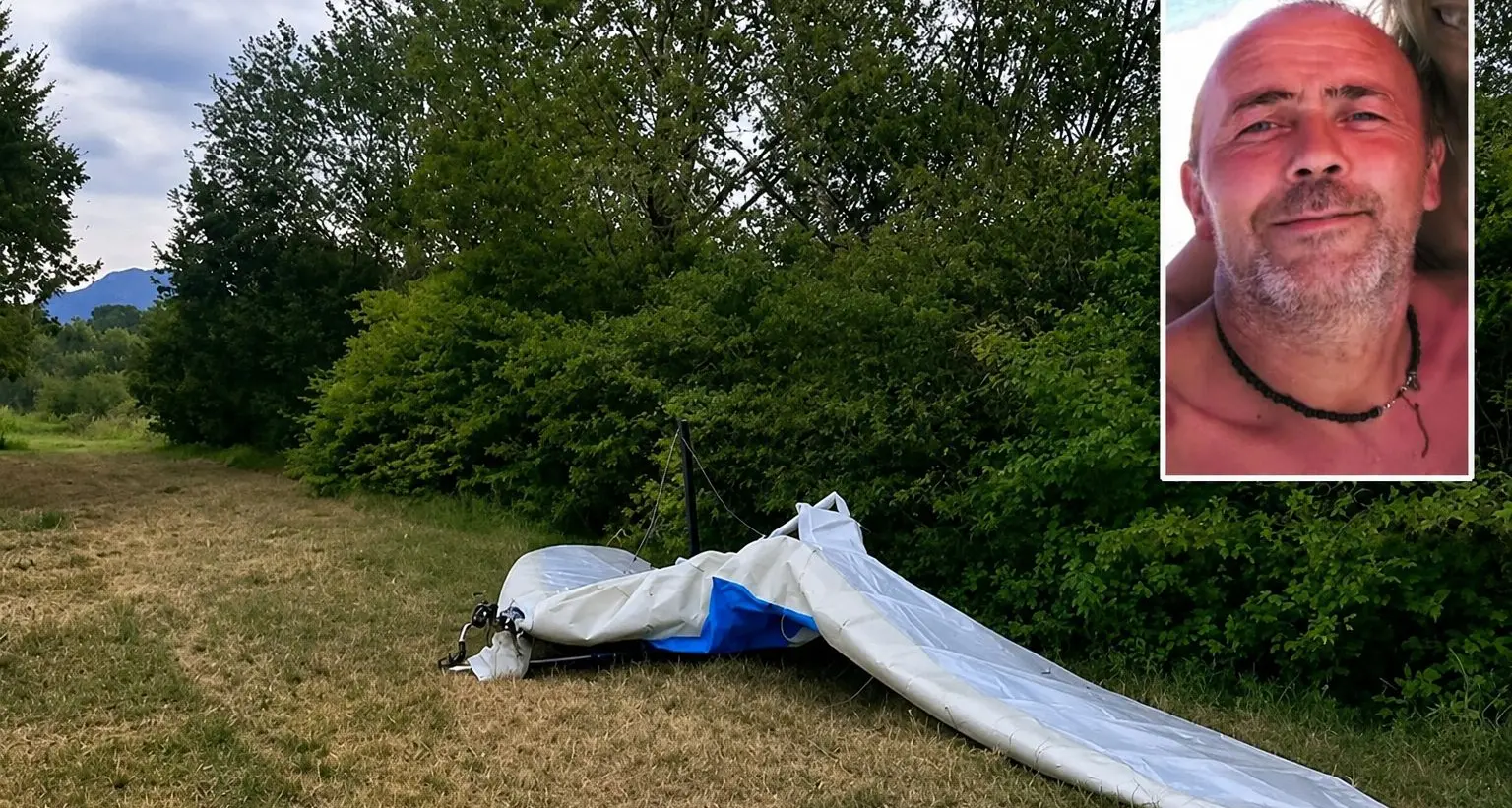 Precipita con il deltaplano: muore 53enne di Bolzano