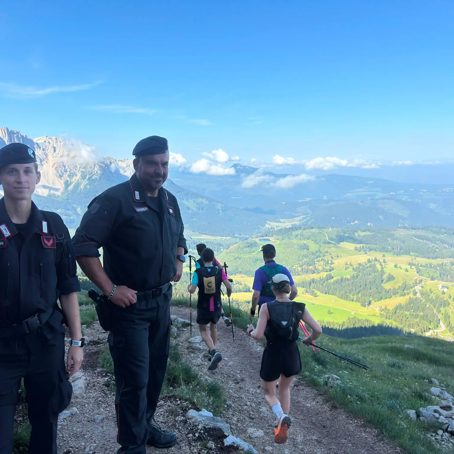Skymarathon, Carabinieri in campo: controlli a piedi tra atleti e spettatori