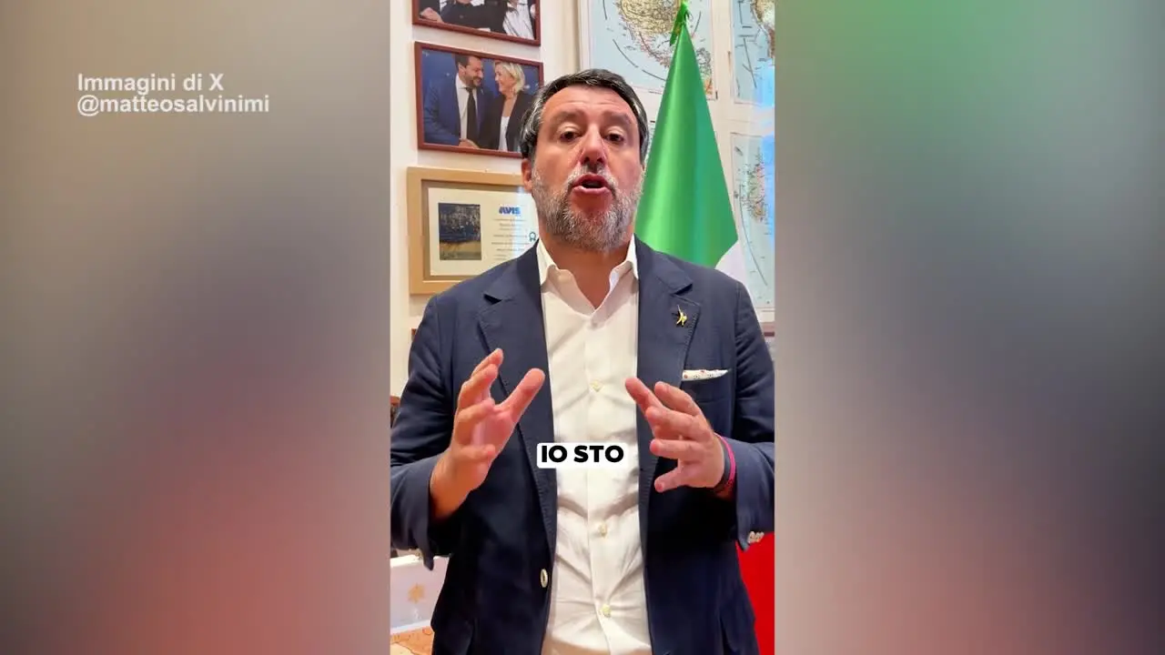Appello di Salvini a Mattarella per chiedere la grazia per Roggero