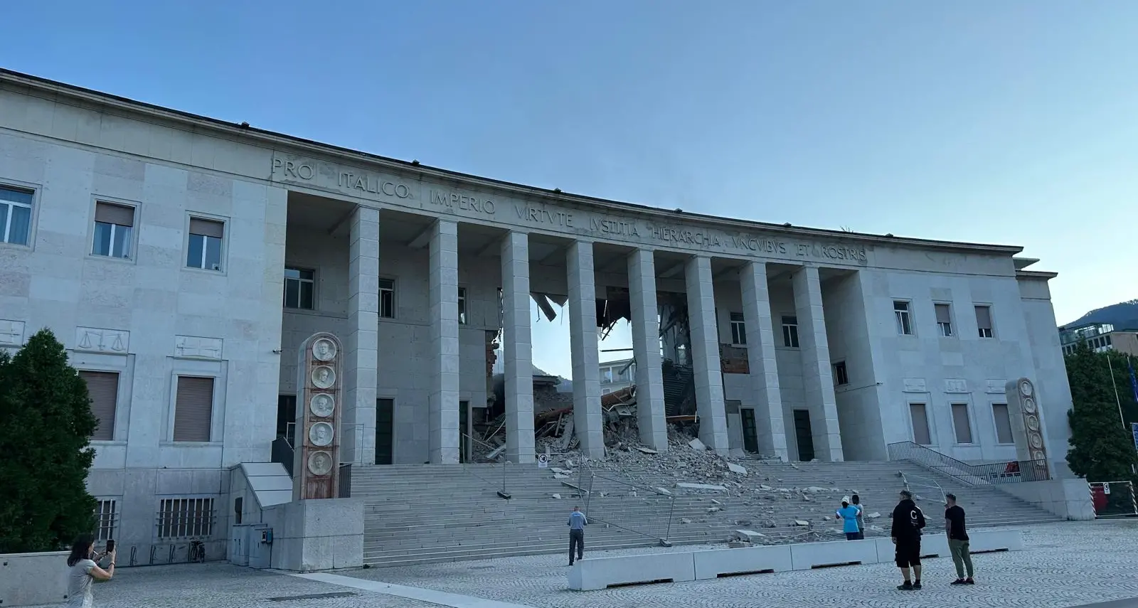 Crolla il tribunale di Bolzano