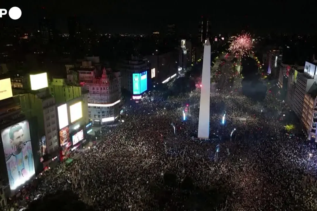 Mondiali, Buenos Aires festeggia l’Argentina in finale