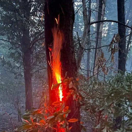 Campo Tures, incendio boschivo in quota