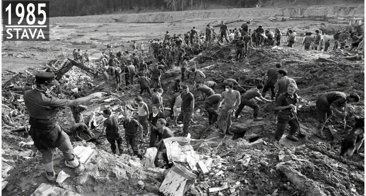Stava, 41 anni fa la tragedia che causò 268 morti