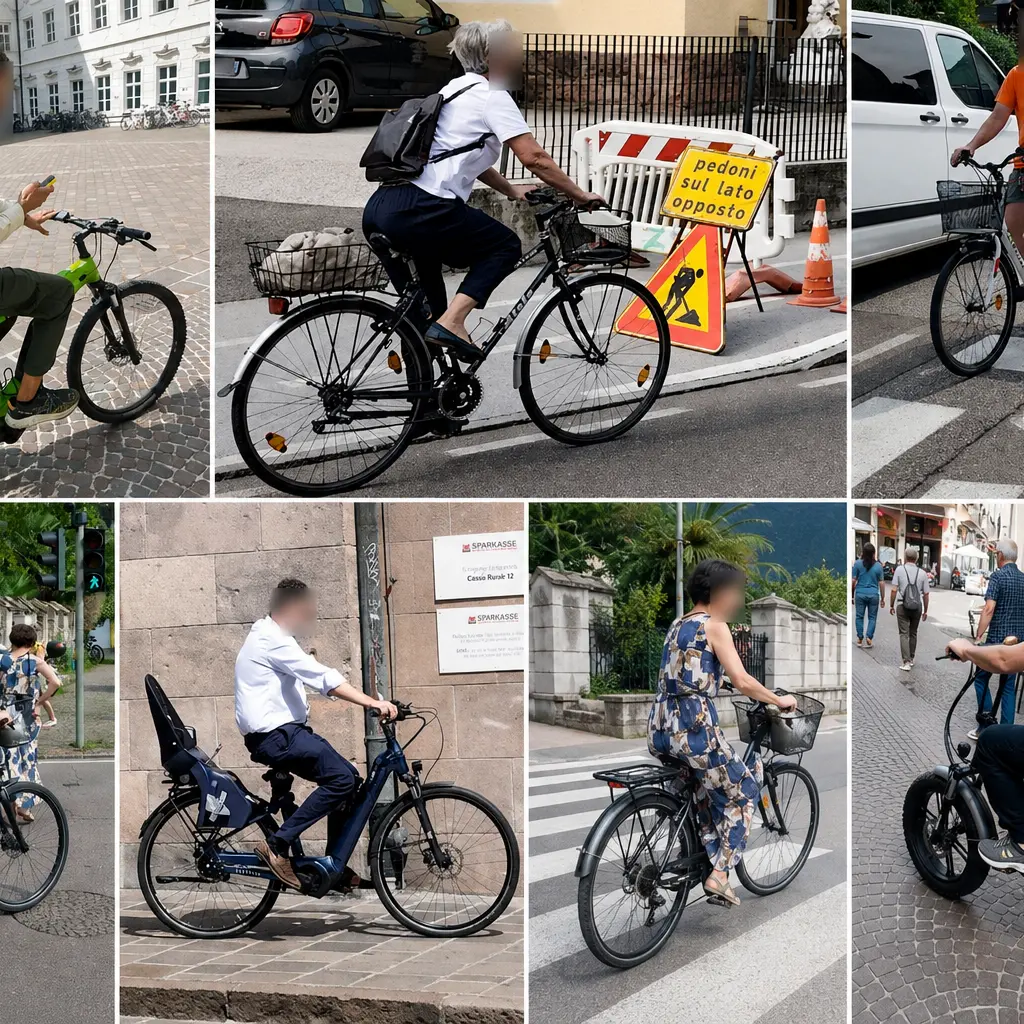 Contromano o sulle strisce: quando i ciclisti non rispettano il codice
