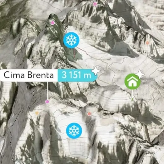 Soccorsi sulle Dolomiti di Brenta: recuperate due cordate
