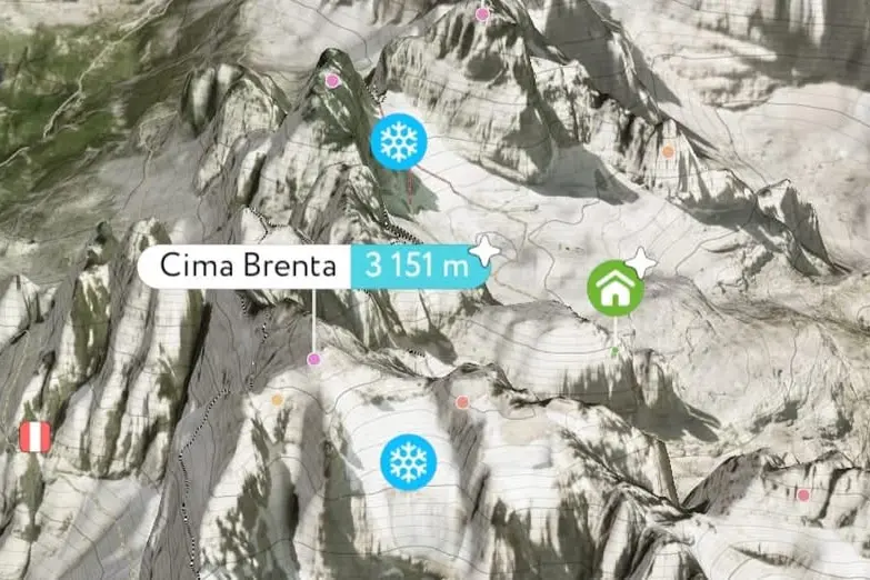 Soccorsi sulle Dolomiti di Brenta: recuperate due cordate