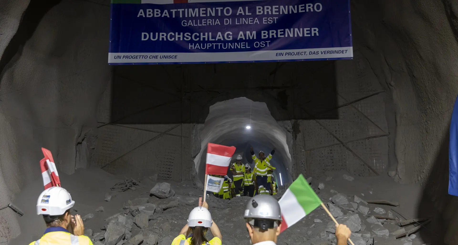 Tunnel del Brennero, lo scavo austriaco si congiunge alle gallerie italiane