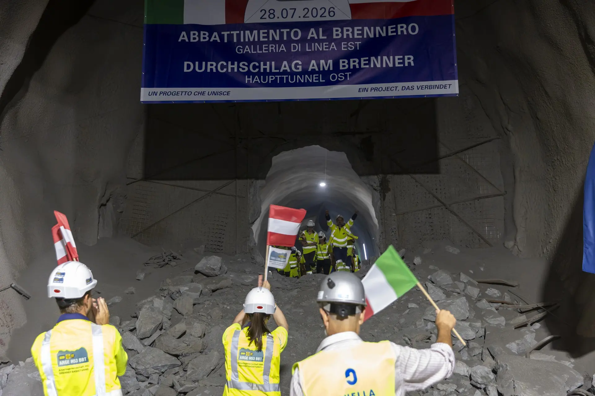 Tunnel del Brennero, lo scavo austriaco si congiunge alle gallerie italiane