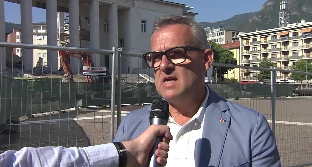 Tribunale di Bolzano, la sede provvisoria 12 giorni dopo il crollo