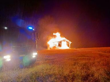 Fulmine incendia una baita sull'Alpe di Siusi: struttura distrutta dalle fiamme