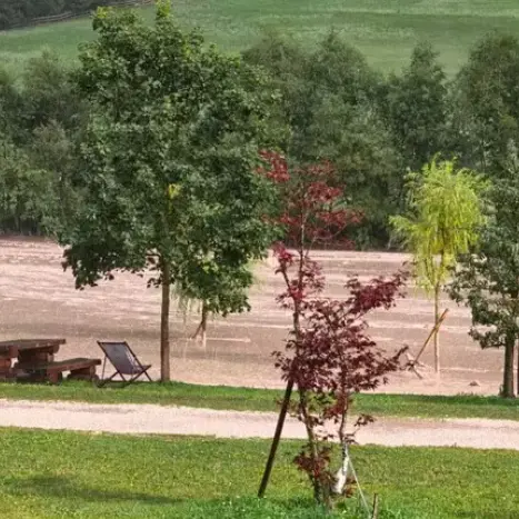 Una grossa colata di fango si abbatte su San Vigilio di Marebbe