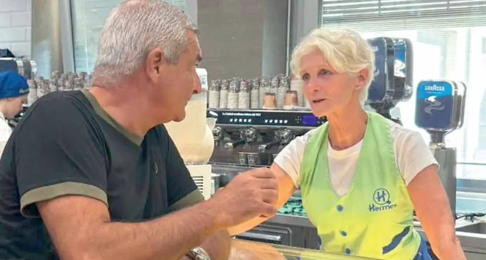 Marina Deola lascia il bar dell’ospedale dopo 43 anni