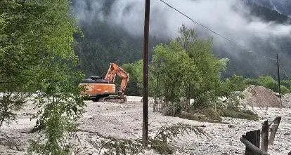 Maltempo in Alto Adige (Foto Vigili del fuoco)