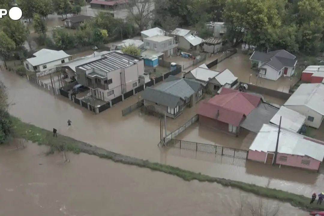 Inondazioni in Cile dopo una violenta tempesta, almeno 2 morti